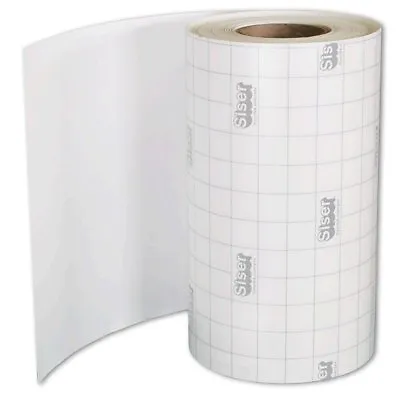 Siser PSV Application Tape -12 X5' - Clear-lined 1  Grid - Adhesive Vinyl Crafts • $9.98