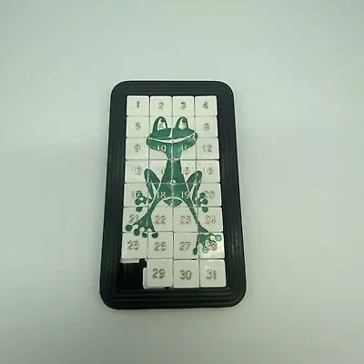 Vintage Drueke’s Sliding Tile Puzzle Frog 31 Piece • $45.99