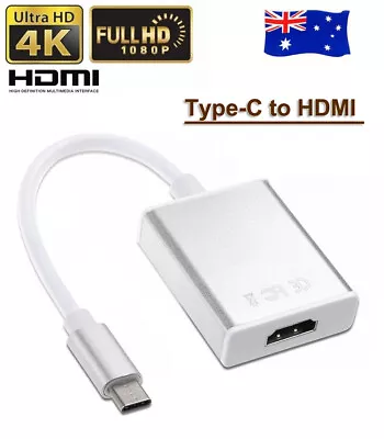$14.99 • Buy Type-C To HDMI Adapter Audio Video 4K HD For ASUS ROG PHONE 7 Ultimate USB-C 4K