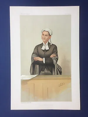 Original 1892 Vanity Fair Print Of Sir Charles Willie Matthews  -Legal Barrister • £16.99