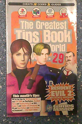 Games Master - The Greatest Tips Book In The World Ever 29 1999 Resident Evil 2 • £4