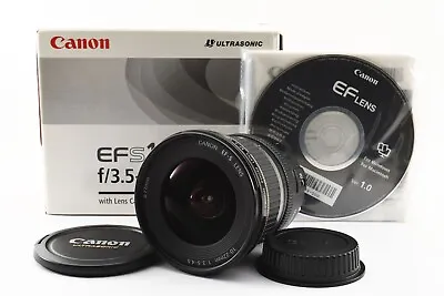 Canon EF-S 10-22mm F/3.5-4.5 USM Lens W/Box Made In Japan Tested Exc #2080182 • £177.70