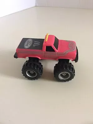 Vintage Ford Ms. Bigfoot Monster Truck Hot Pink 3  Plastic McDonald's Toy  • $5