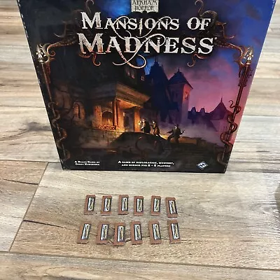 RARE Mansions Of Madness Board Game 1st Edition 2011 Horror Sealed Door Markers • $8.79