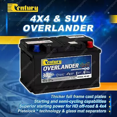 Century Overlander 4X4 MF Battery For Vw Transporter Caravelle 2.1 Syncro Bus DJ • $380.95