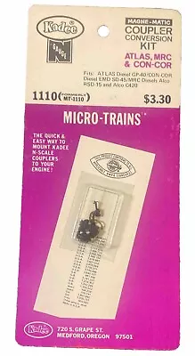 Kadee Micro Trains 1110 Coupler Conversion Kit Atlas MRC Con-Cor N Scale • $7.95