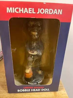 MICHAEL JORDAN Chicago Bulls Legend MJ’s Steakhouse LE Nodder Bobblehead NIB! • $399