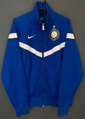 $59.99 • Buy Men's Nike Fc Inter Milan 2009/2010 Track Jacket Training Soccer Football Size M