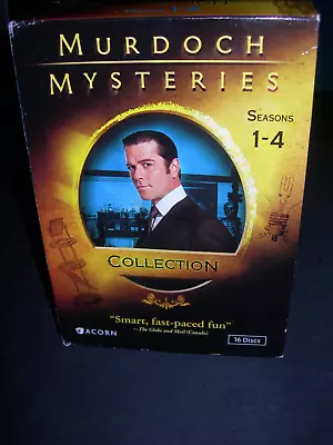 Murdoch Mysteries: Seasons 1-4 Collection (DVD) • $9.95