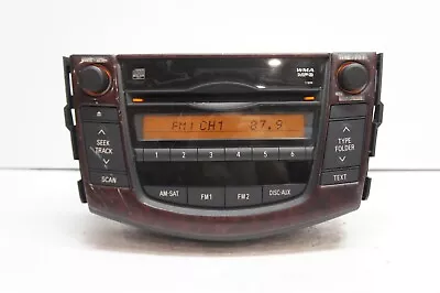 $52 • Buy 2010 Toyota Rav4 - Radio Factory 11859 Receiver CD-Player 86120-42291 OEM *A4745