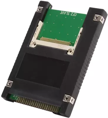 Syba Dual Compact Flash CF To 44 Pin IDE/PATA 2.5 Adapter Enclosure Black New • $29.18