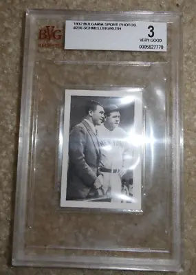 RARE BVG 3 1932 Bulgaria Sport Babe Ruth Card #256 • $1900