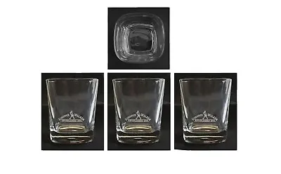 $31.99 • Buy Johnnie Walker Scotch 3 X Spirit Tumbler Glasses 280mL Scotland Man Cave 