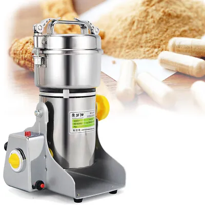 Electric Grain Grinder Mill Grinding Powder Herb Cereal Coffee Grinder 2800W • £97