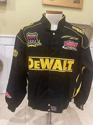 Vintage Matt Kenseth Jacket Men's 3XL DeWalt 2003 Champion NASCAR JH Design Fade • $120