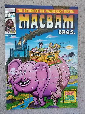 Macbam Bros. #1 - Scottish Underground Comics • £11