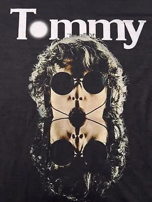 NWOT Official THE WHO ‘Tommy’ Pinball Wizard Concert Tour Black Shirt Large Rare • $29.99