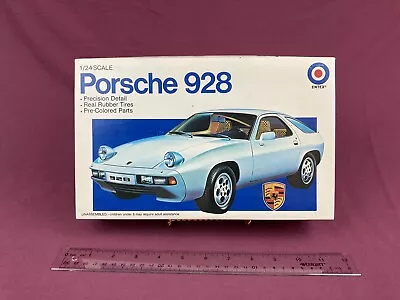 RARE Entex 1:24 1977 Porsche 928 #9576 NIB Sealed Parts Bags • $72