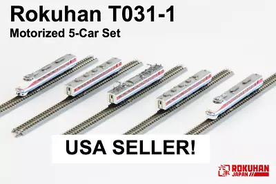 Rokuhan T031-1 Hakusen 5-Car Passenger Train Set W/1 Motorized Car *USA DEALER • $279.99