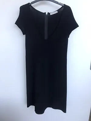 $89 • Buy Scanlan & Theodore Low Cut Knit Dress (12) Impeccable Condition