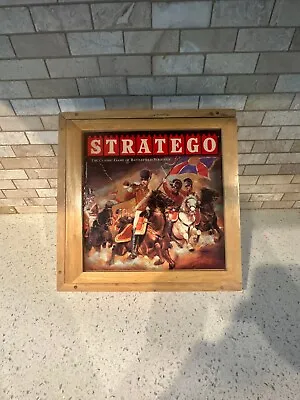 $30 • Buy Vintage Stratego Board Game Nostalgia Series Wooden Box Milton Bradley