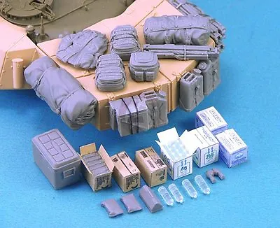 Legend 1/35 Canadian Leopard C2 & C2 MEXAS Tank Stowage & Accessories Set LF1284 • $21.96