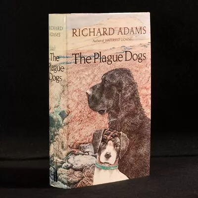 1995 The Plague Dogs Richard Adams Signed First Edition Dust Wrapper Illustra... • £169