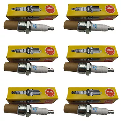 6 PC For Ngk BPR6ES ( 7822 ) SPARK PLUGS • $52.25