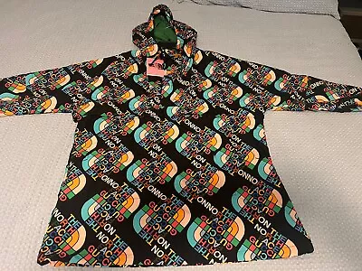 NWT Gucci X The North Face Windjammer Pullover - Multicolor Print -Size Medium • $399.99