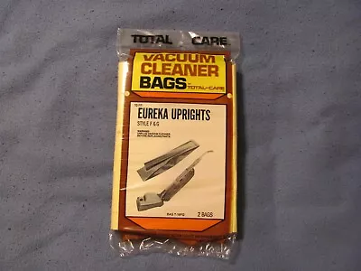 EUREKA UPRIGHT VACUUM CLEANER BAGS Style F&G • $6.99