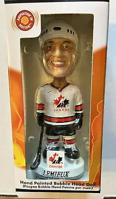 Mario Lemieux 2002 Team Canada Olympic Bobble Head MIB K653 QTY Available • $14.46