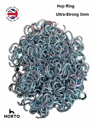 £9.95 • Buy Gabion Hog Rings / Mesh Clip 250, Zinc Planted Mild Steel , Fencing, Cage Making