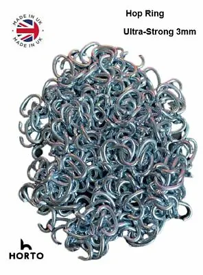 Gabion Hog Rings / Mesh Clip 250 Zinc Planted Mild Steel  Fencing Cage Making • £9.95