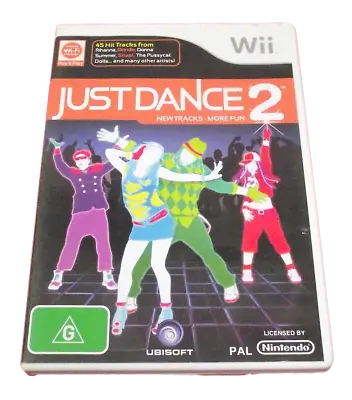 Just Dance 2 Nintendo Wii PAL *Complete* Wii U Compatible • $12.90