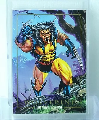 Wolverine #94 Skybox 1992 Marvel Masterpieces Card Joe Jusko  NM • $6.99