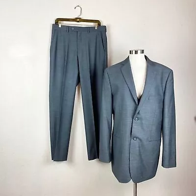 Wilke Rodriguez Modern Fit Three Piece Grey Suit • $135