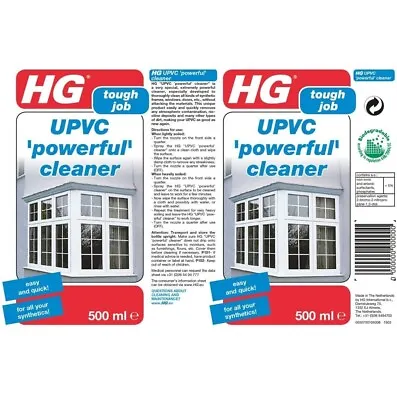 HG UPVC Cleaner - 500ml • £8.32