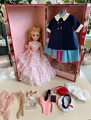 Madame Alexander “Elise Takes A Trip” 1970 FAO Schwartz- 16” Doll W/Trunk-Mint! • $500