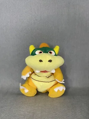 Super Mario Bros Bowser Koopa USED JUNK BD&A Beanie Plush 5.5  Stuffed Toy Doll • $13.88