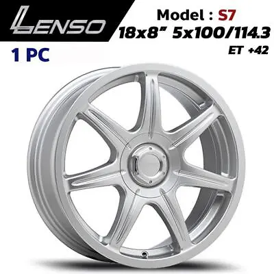 New Lenso S7 Wheel Rim 18x8 PCD 5x114.3/100 ET+42 For Mitsubishi Eclipse 1 PC • $500