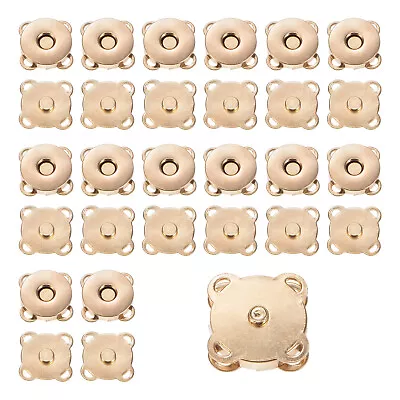 15 Sets Magnetic Snap 18mm Metal Fasteners For Clothing Purse Gold Tone • $12.25