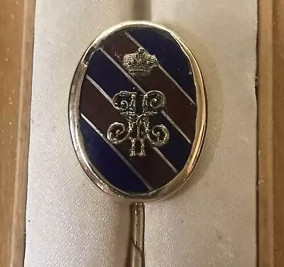Imperial  Faberge 14k Gold Enamel Lapel Pin-Awarded By Tsar Nicholas II • $4200