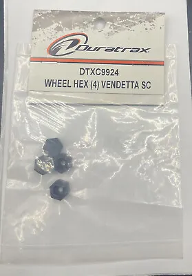 DuraTrax DTXC9924 Vendetta SC Wheel Hex Set (4) • $1.99