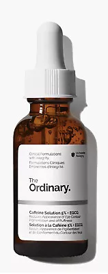 £9.95 • Buy THE ORDINARY Caffeine Solution 5% + EGCG 30ml New Dark Circles Puffy Eyes Boxed