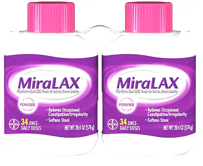  Miralax Powder Laxative 68 Doses • $53.99