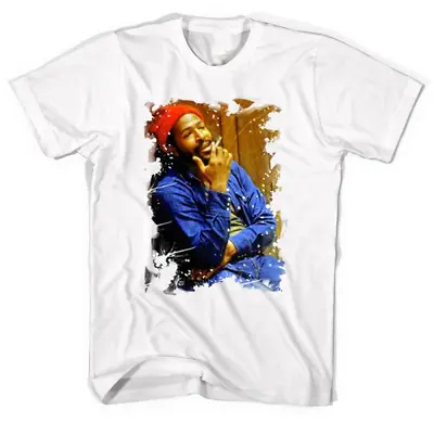 Marvin Gaye T Shirt White Men And Women Gift For Fans All Size NL054 • $18.04