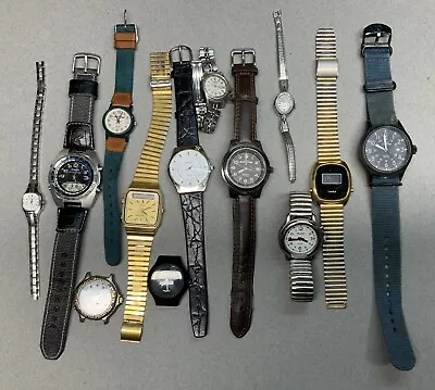 Large Watch Lot Vintage And Modern Parts And Repair. Lot#66 • $65