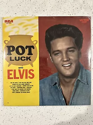 Elvis Presley Lp Lsp-2523 Pot Luck Still Factory Sealed Tan Or Orange Label? • $37.99
