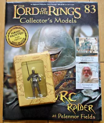 The Lord Of The Rings Eaglemoss Collector Model–Orc Raider At Pelennor Field.83 • £6.50