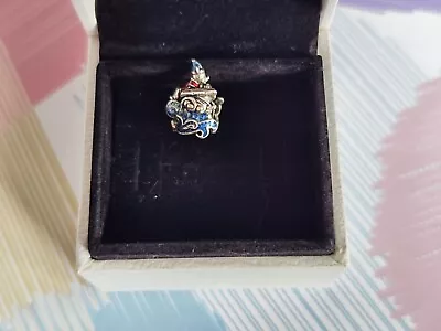 Disney Pandora Mickey Mouse Sorcerer Carriage Rare S925 Ale Charm • £18.99